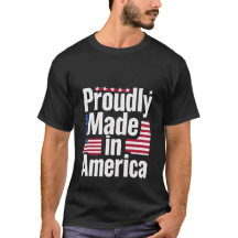 Made in America American Flag T-Shirt