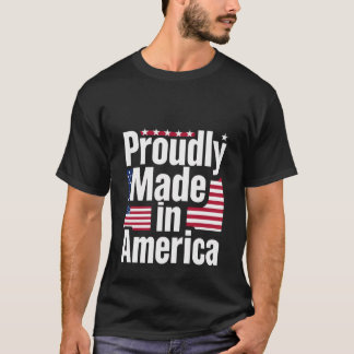 Made in America American Flag T-Shirt