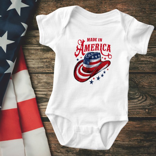 Made in America Baby Bodysuit (Creator Uploaded)