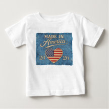 Made in America Baby BodySuit & T-Shirt