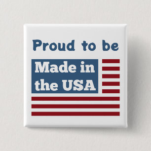 Made in America Button