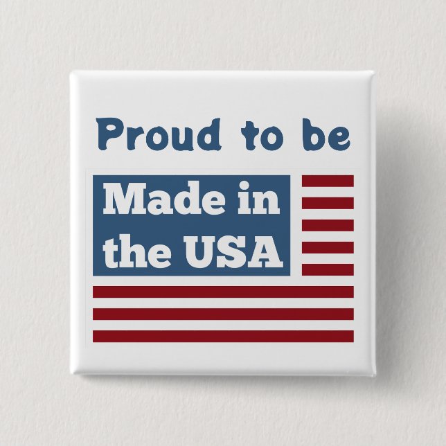 Made in America Button (Front)