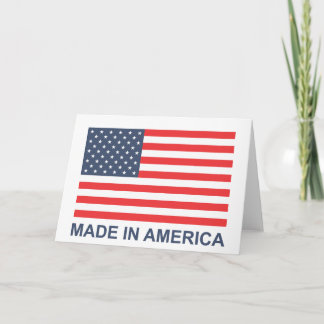 Made In America Card