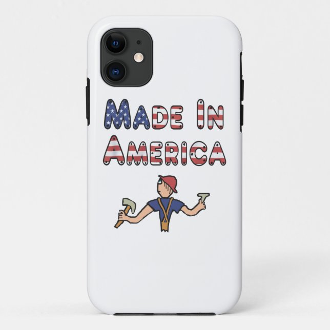 Made In America Case-Mate iPhone Case (Back)
