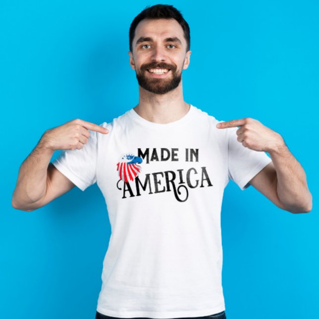 Made in america Red white and blue eagle T-Shirt (Creator Uploaded)