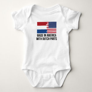 Made In America With Dutch Parts Baby Bodysuit