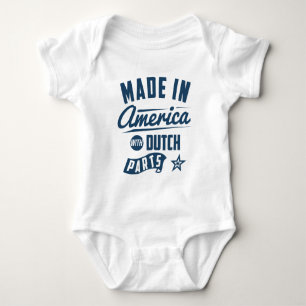Made In America With Dutch Parts Baby Bodysuit
