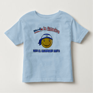 Made in America with El Salvadorian part's Toddler T-Shirt