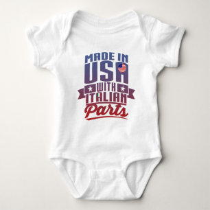 Made In America With Italian Parts Baby Bodysuit