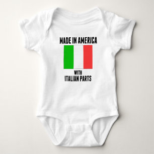 Made In America With Italian Parts Baby Bodysuit