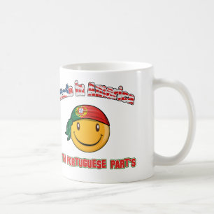 Made in America with Portuguese part's Coffee Mug