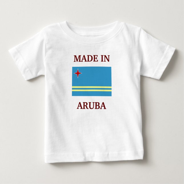 Made in Aruba Baby T-Shirt (Front)