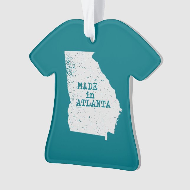 Made In Atlanta Ornament (Front)