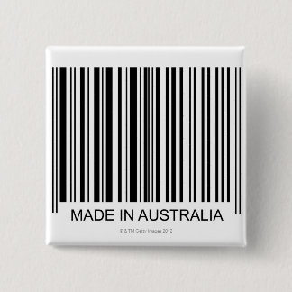 Made in Australia 15 Cm Square Badge