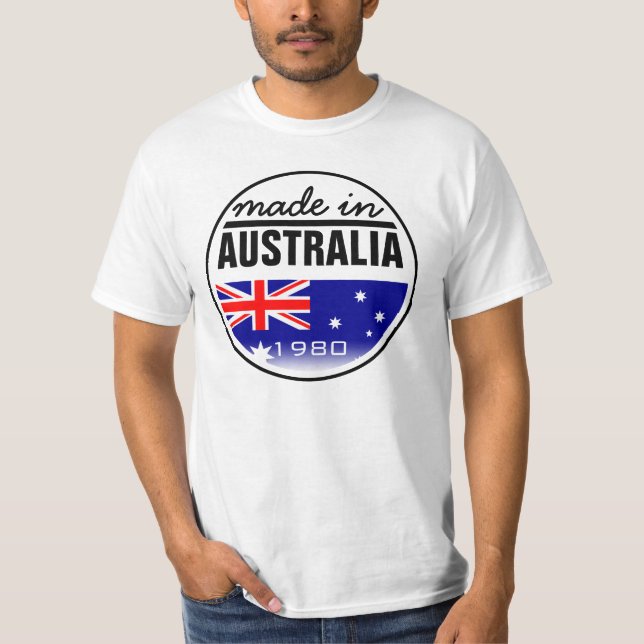 Made in ..."Australia" T-Shirt (Front)