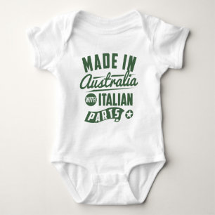 Made In Australia With Italian Parts Baby Bodysuit