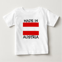 Made in Austria baby shirt