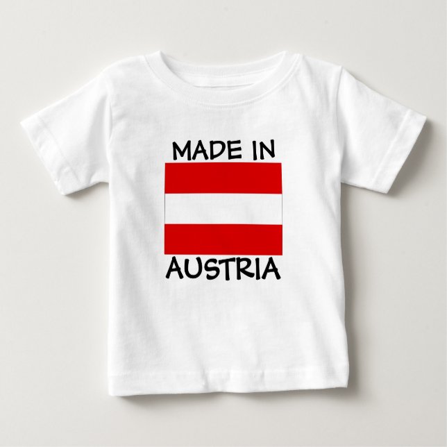 Made in Austria baby shirt (Front)