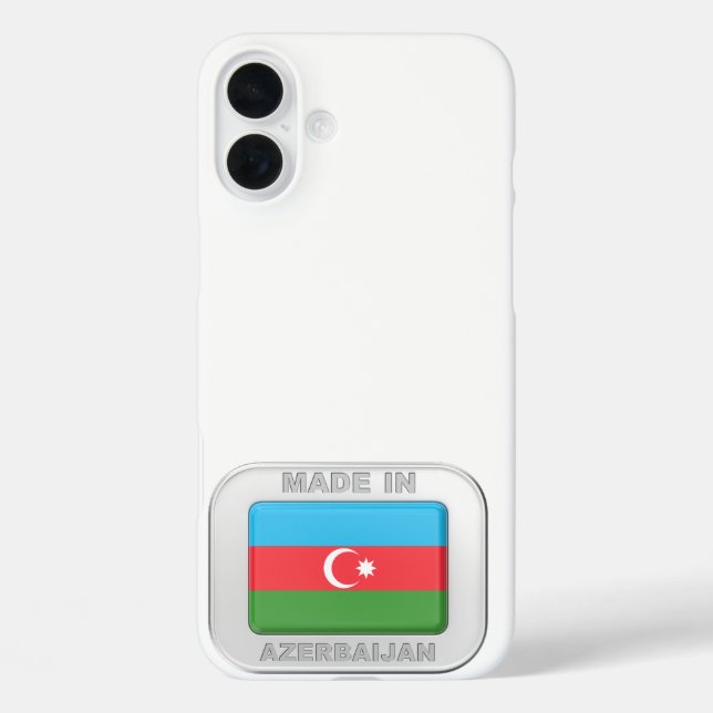 Made in Azerbaijan Case-Mate iPhone Case (Back)