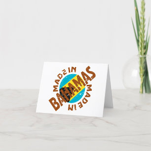 Made In Bahamas Thank You Card