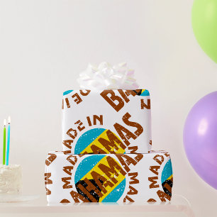 Made In Bahamas Wrapping Paper