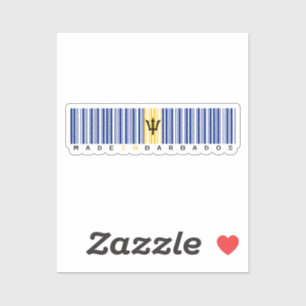 Made in Barbados Barcode Flag
