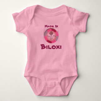 Made In Biloxi Baby Bodysuit