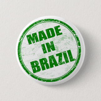 MADE IN BRAZIL 6 CM ROUND BADGE