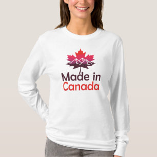 Made in Canada, Canadian Maple Leaf T-Shirt