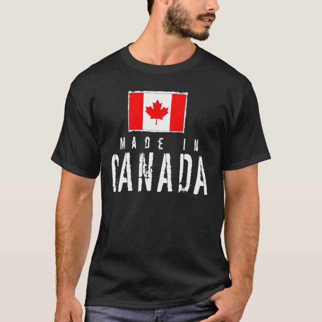 Made In Canada - dark T-Shirt (Front)