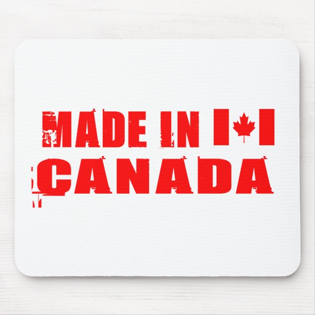 Made in Canada Mouse Pad (Front)