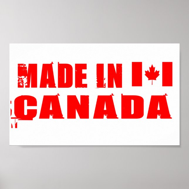 Made in Canada Poster (Front)