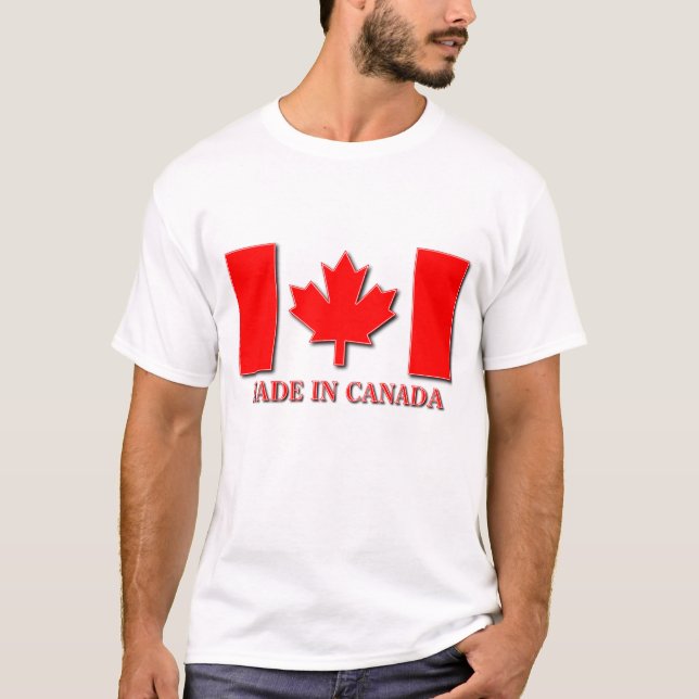Made In Canada Shirt Canadian Pride (Front)