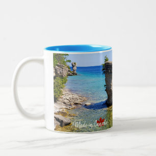 Made in Canada-The view Two-Tone Coffee Mug