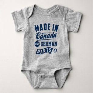 Made In Canada With German Parts Baby Bodysuit