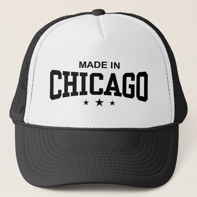 Made In Chicago Trucker Hat (Front)