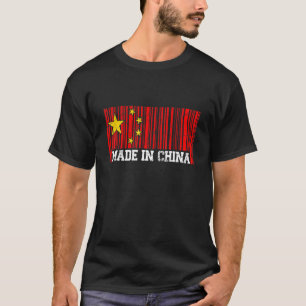 Made In China Chinese Flag T-Shirt