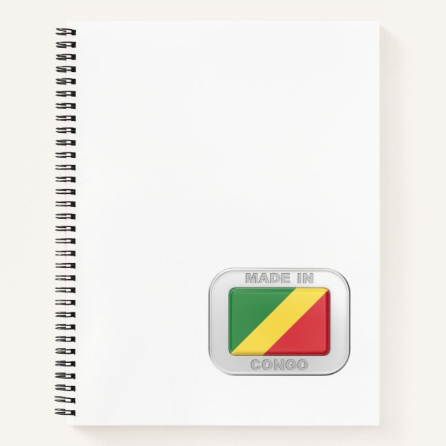 Made in Congo Notebook (Front)