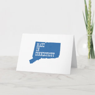 Made In Connecticut Greeting Card