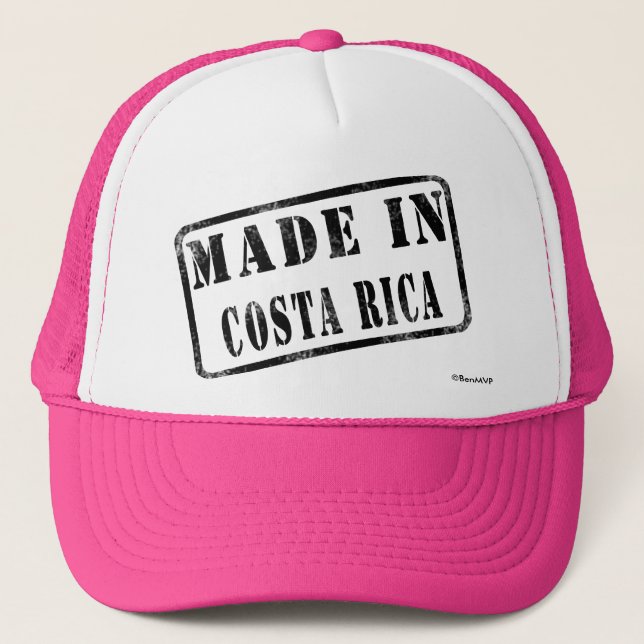 Made in Costa Rica Trucker Hat (Front)