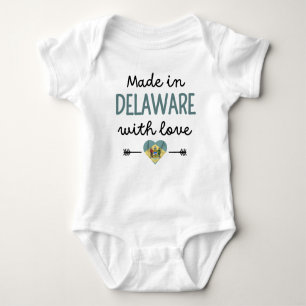 Made in Delaware with Love Baby Bodysuit