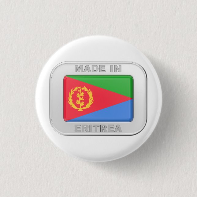 Made in Eritrea 3 Cm Round Badge (Front)