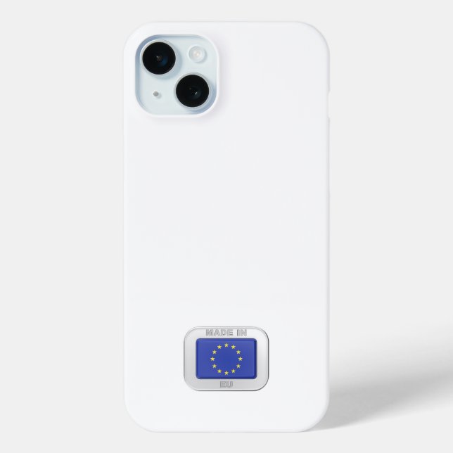 Made in European Union Case-Mate iPhone Case (Back)