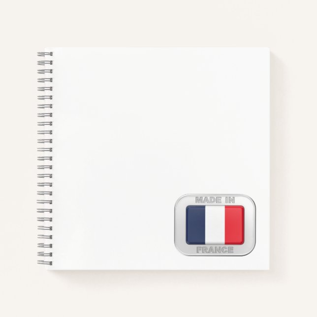 Made in France Notebook (Front)