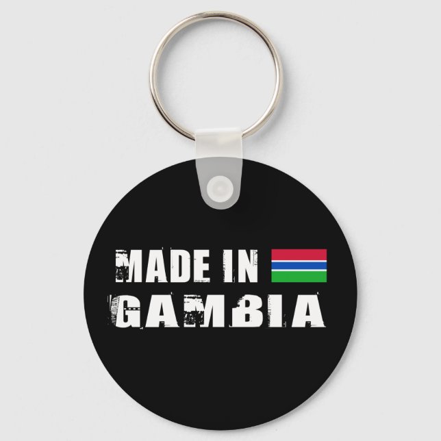 Made in Gambia Key Ring (Front)