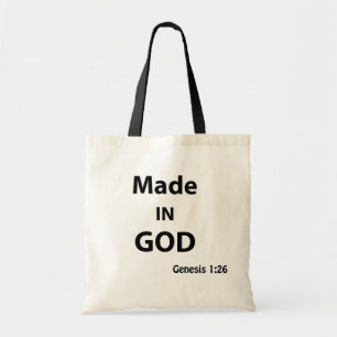 Made in God's Image Tote Bag
