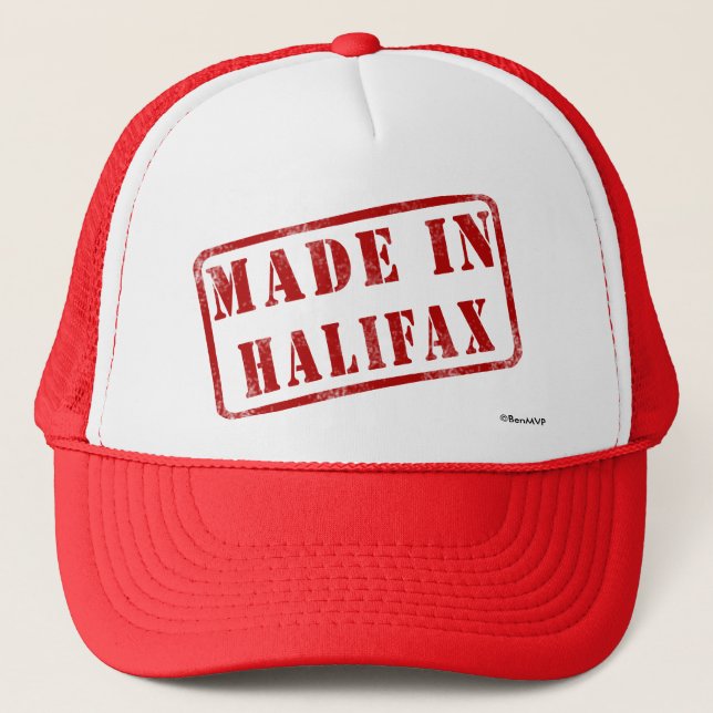 Made in Halifax Trucker Hat (Front)