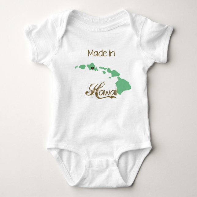 Made in Hawaii Baby Shirt (Front)