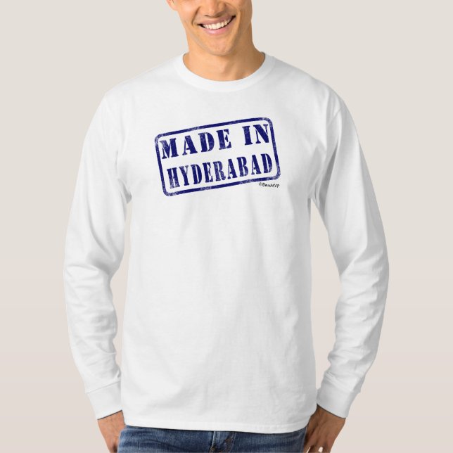 Made in Hyderabad T-Shirt (Front)