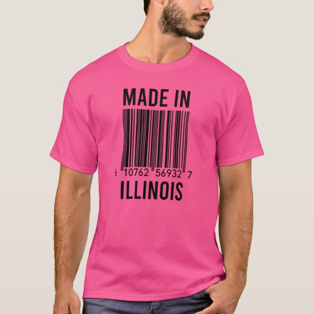 Made In Illinois 1 T-Shirt (Front)